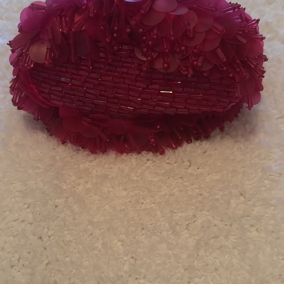 Viral Pink Beaded Bag - Picture 5 of 5
